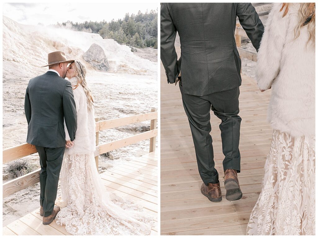 Mammoth Montana wedding photos.