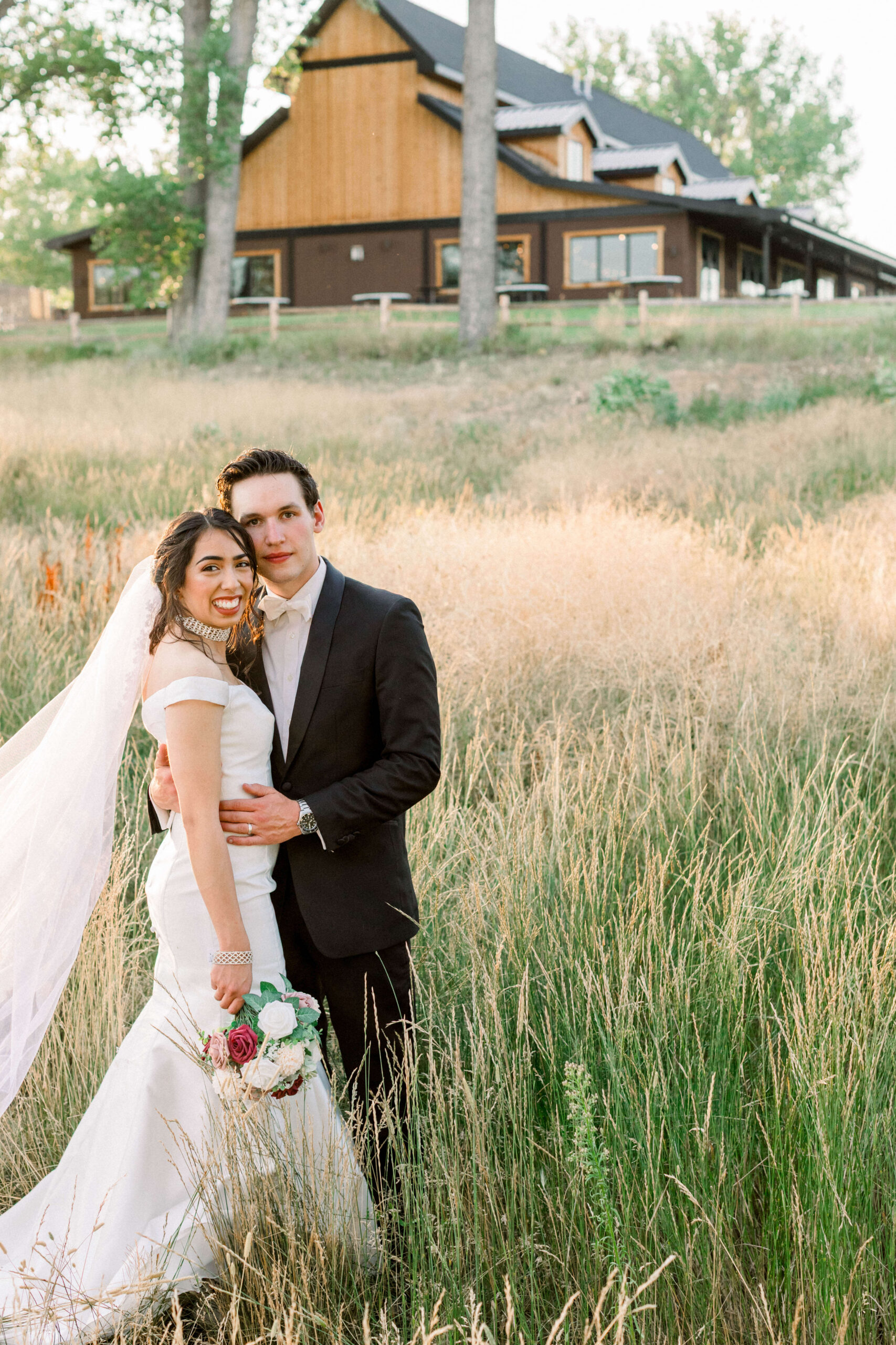 Wedding photography taken at Camelot Ranch Weddings and Events in Billings, Montana.