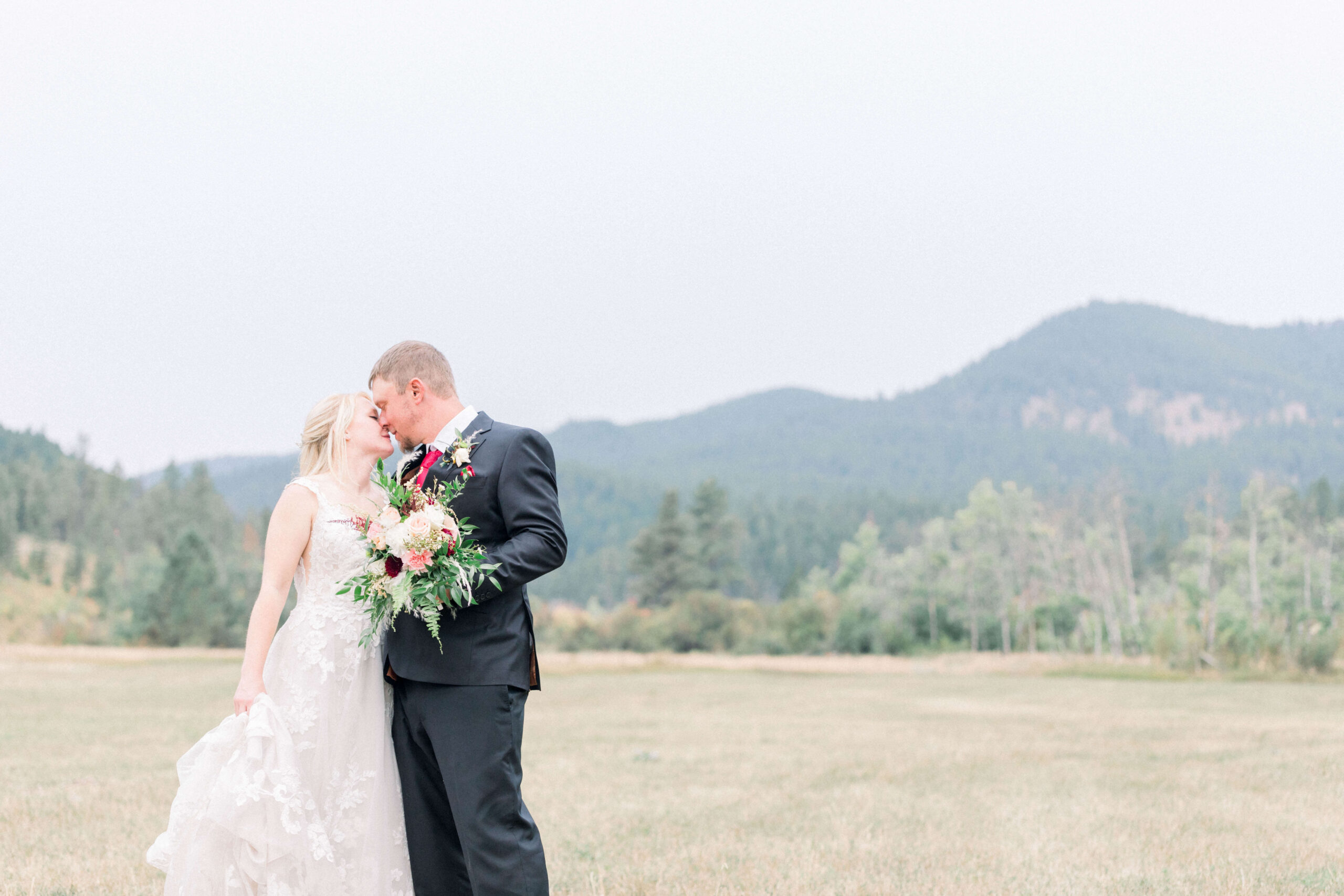 Wedding photography in Lewistown, Montana.